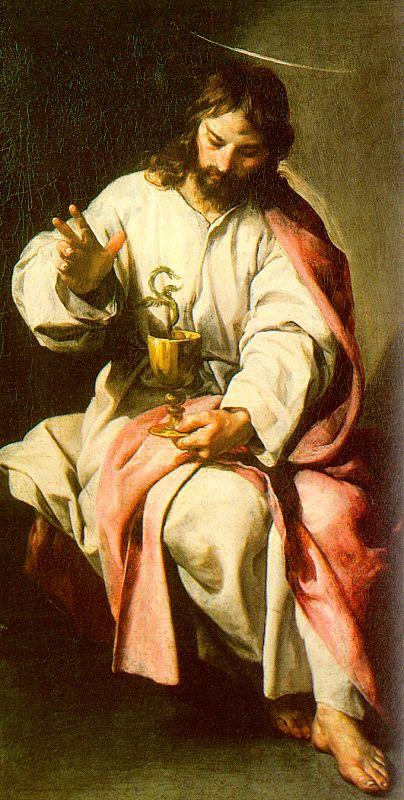 Cano, Alonso St. John the Evangelist with the Poisoned Cup a France oil painting art
